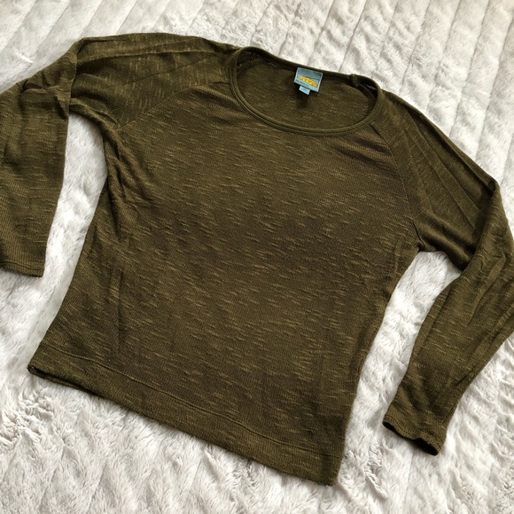 2/$25! ⭐️ C&C California green scoopneck sweater‎ - Picture 1 of 7
